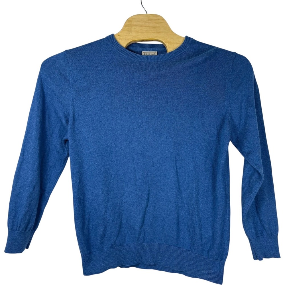 Vintage LLBean Cashmere Blend Crewneck Pullover Sweater‎ Medium REG Quiet Luxury